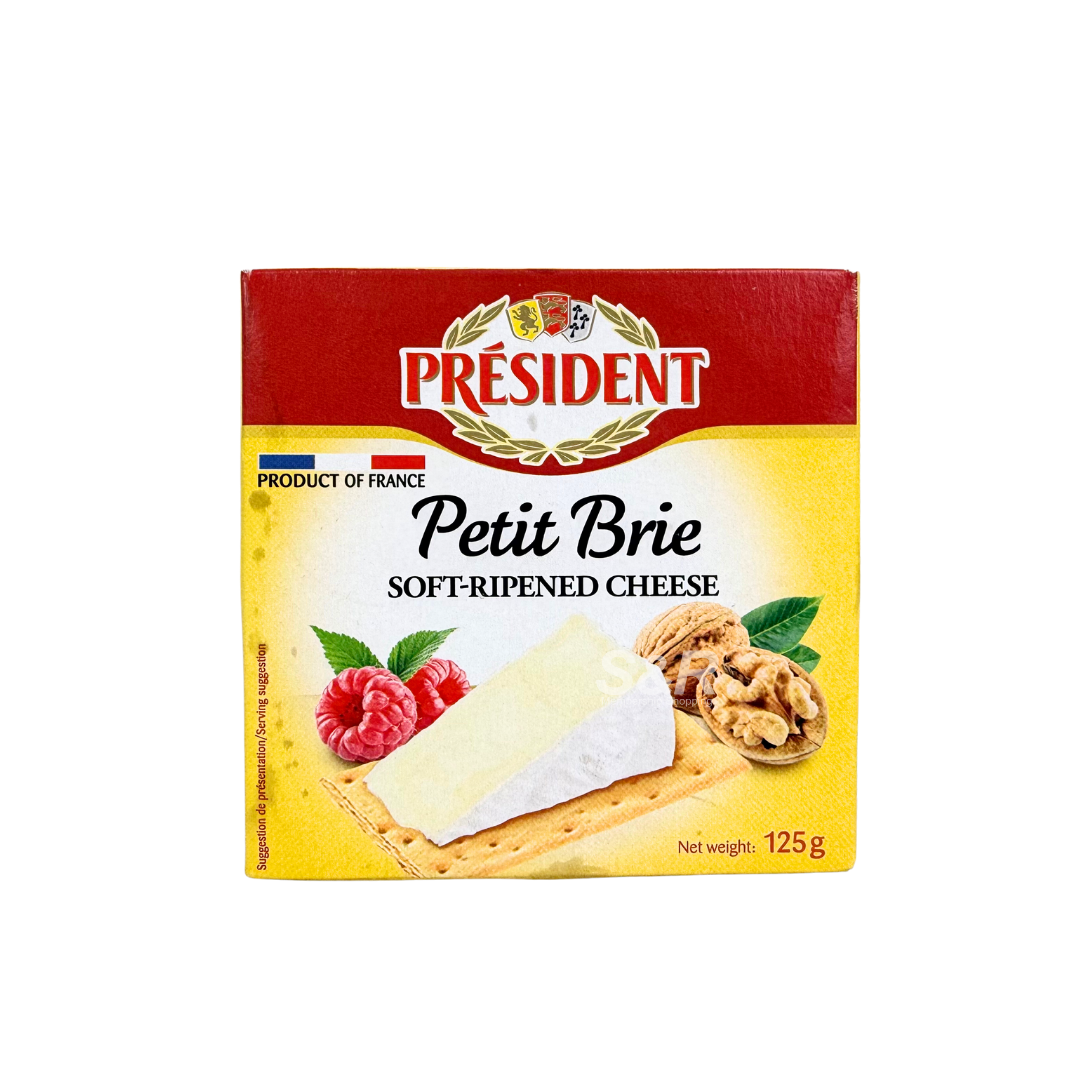 President Petit Brie Cheese 125g President Petit Brie Cheese 125g